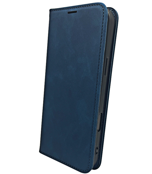 Etui na Honor 400 Lite, OEM, Smart Suede, Granatowe