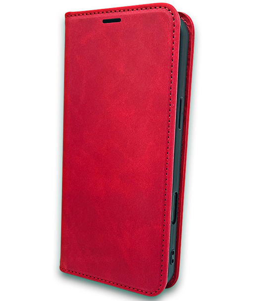 Etui do Honor 400 Lite, OEM, Smart Suede, Czerwony