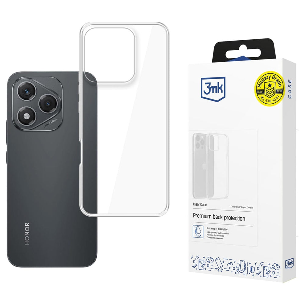 Etui do Honor 400 Lite, 3MK, Clear, Przezroczyste