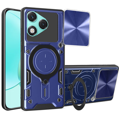 Etui na Honor 400 Lite, Techsuit, CamGuard Pro, Niebieskie