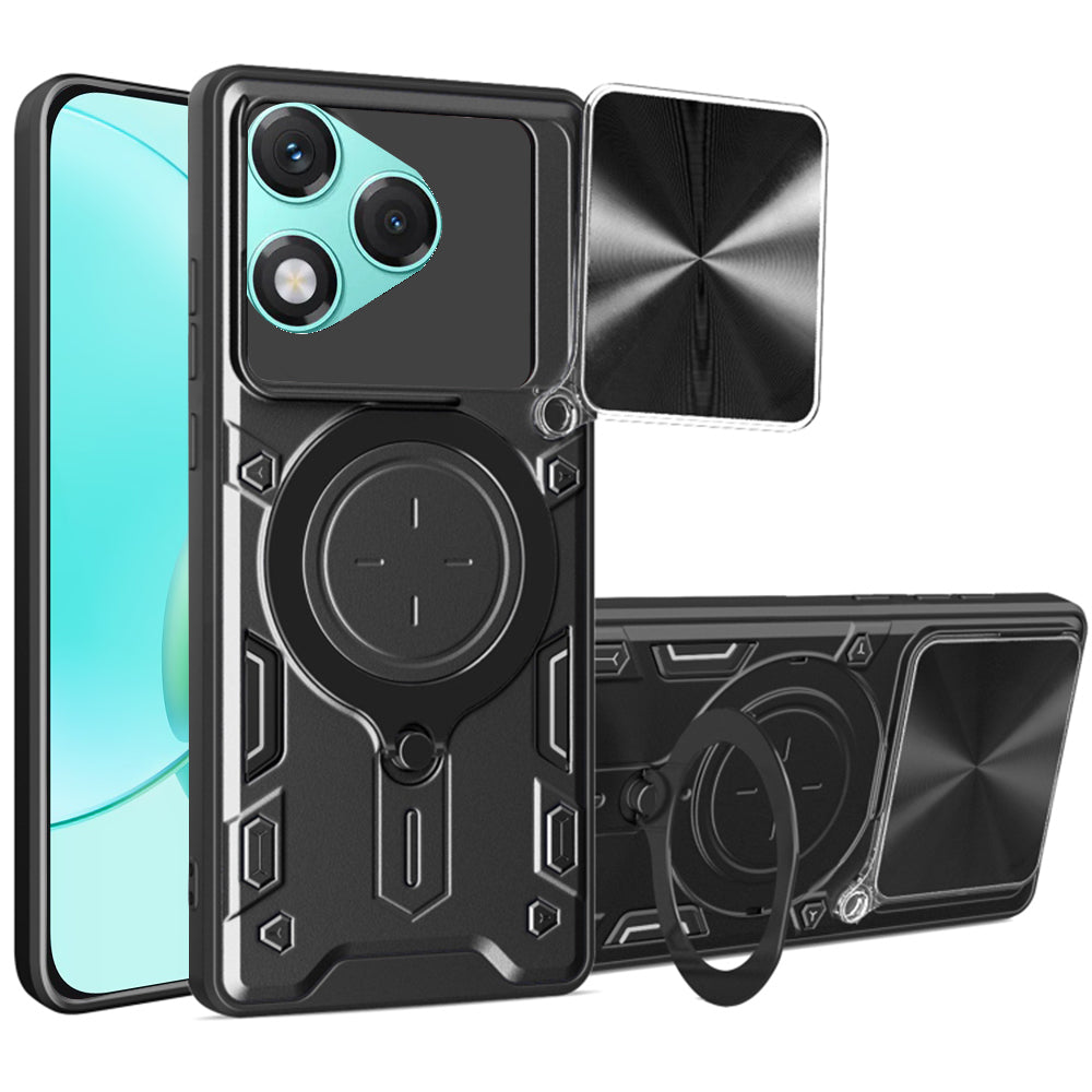 Etui na Honor 400 Lite, Techsuit, CamGuard Pro, czarne