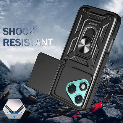 Etui na Honor 400 Lite, Techsuit, CamShield, Różowe