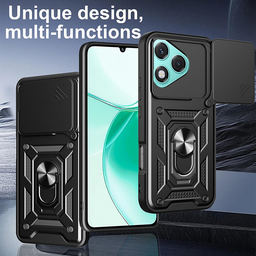 Etui na Honor 400 Lite, Techsuit, CamShield, Różowe