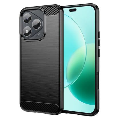 Etui do Honor 400 Lite, Techsuit, Carbon, Czarny