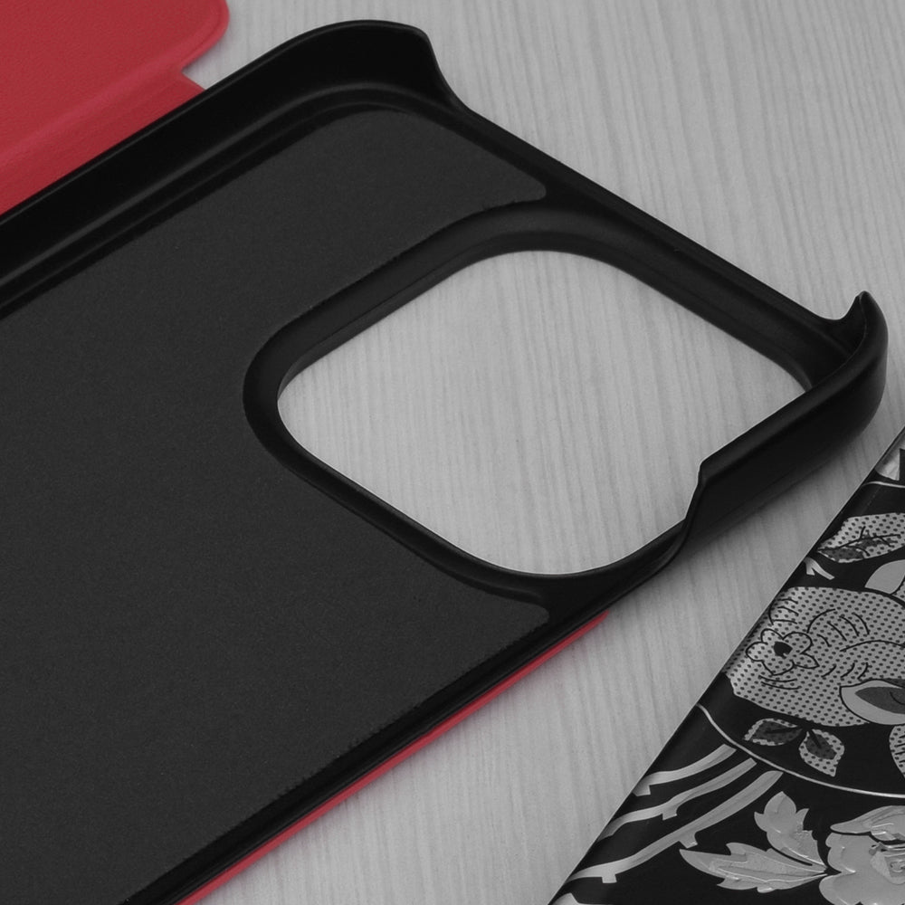 Etui na Honor 400 Lite, Techsuit, eFold, Czerwony