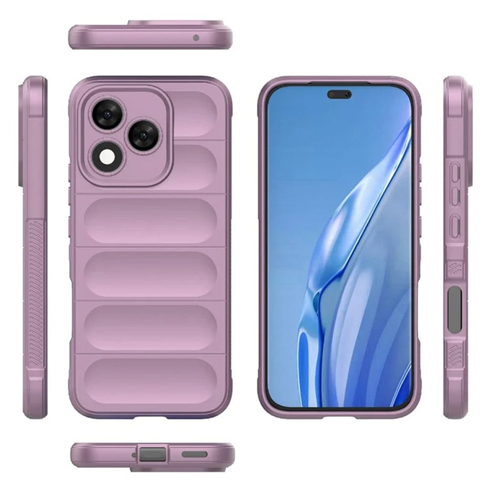 Etui na Honor 400 Lite, Techsuit, Magic Shield, Fioletowy