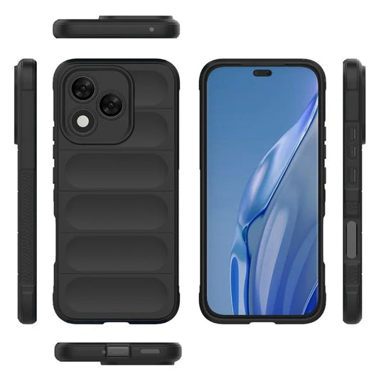 Etui na Honor 400 Lite, Techsuit, Magic Shield, czarne