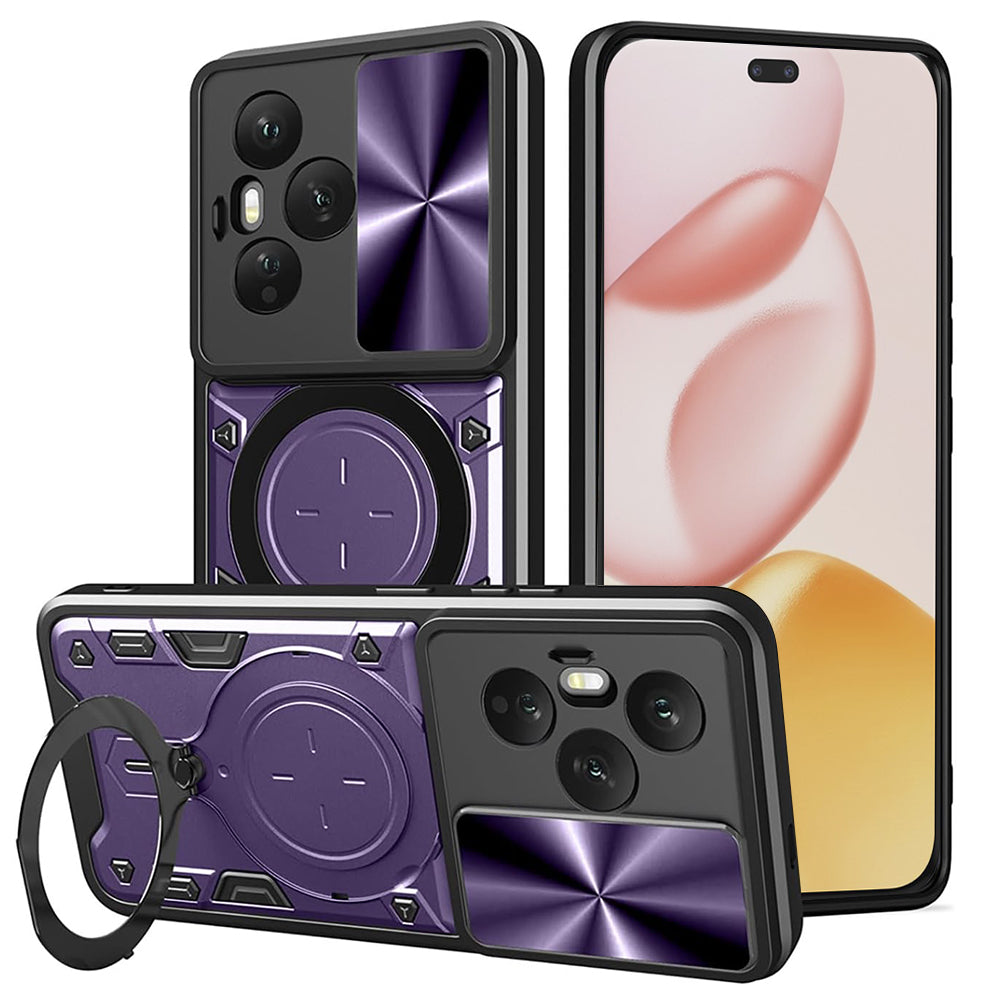 Etui na Honor 400 Pro, Techsuit, CamGuard Pro, Fioletowy