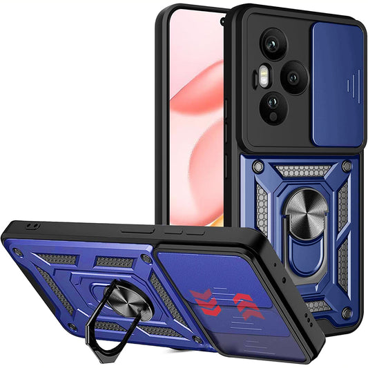 Etui na Honor 400 Pro, Techsuit, CamShield, Niebieskie