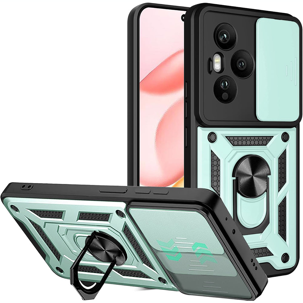 Etui na Honor 400 Pro, Techsuit, CamShield, Zielony