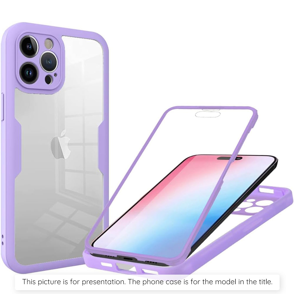 Etui na Honor 400 Pro, Techsuit, ColorVerse 360, Fioletowy