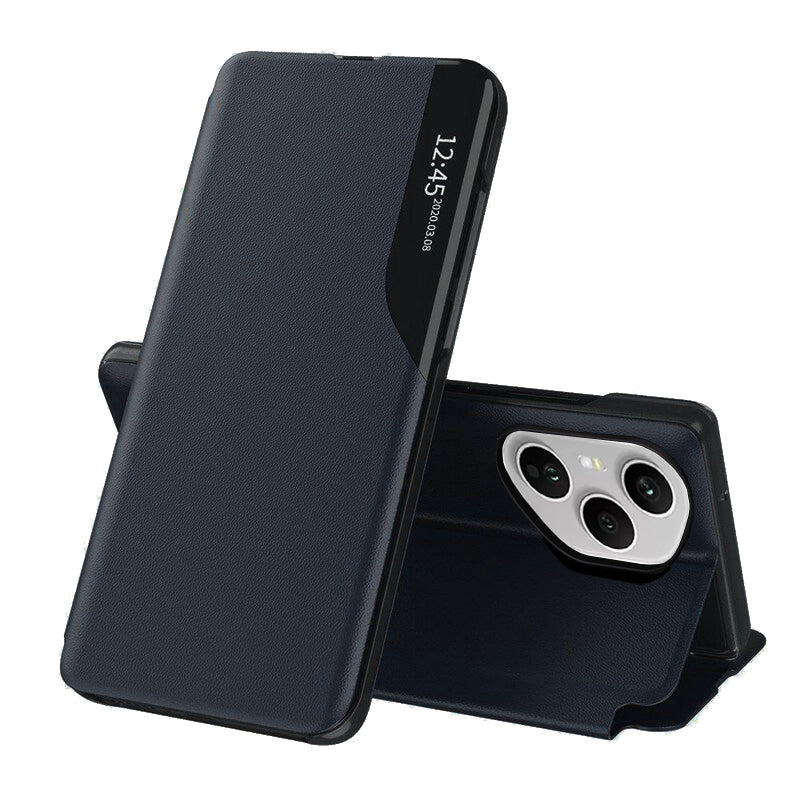 Etui na Honor 400 Pro, Techsuit, eFold, Ciemnoniebieskie