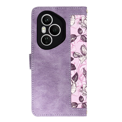Etui na Honor 400 Pro, Techsuit, FlipCraft, Fioletowy