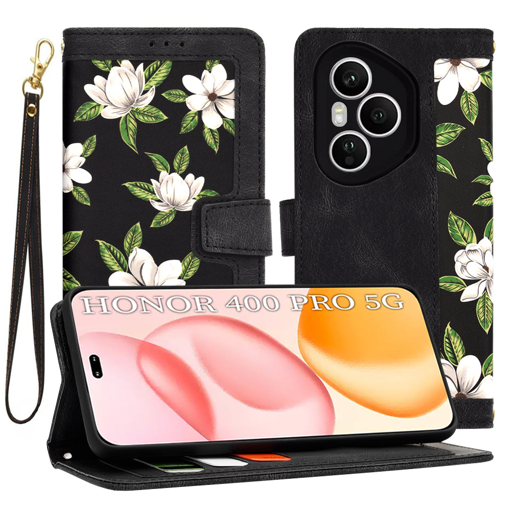 Etui na Honor 400 Pro, Techsuit, FlipCraft, czarne