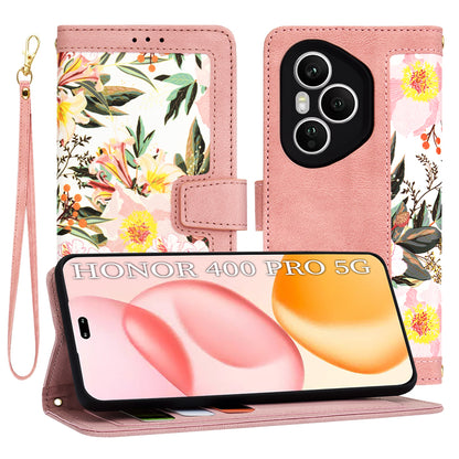 Etui na Honor 400 Pro, Techsuit, FlipCraft, różowe