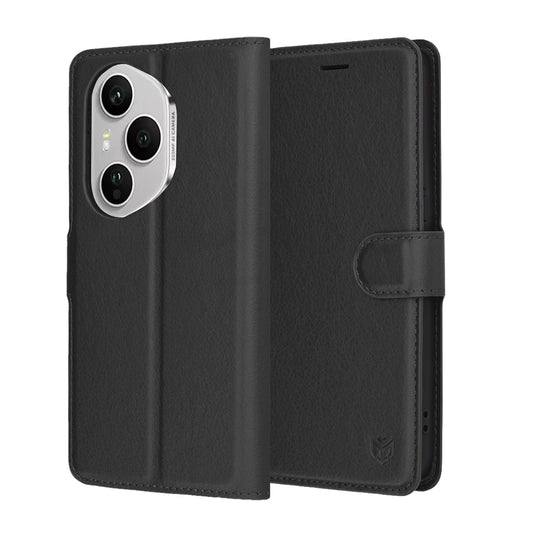 Etui na Honor 400 Pro, Techsuit, Leather Folio, czarne