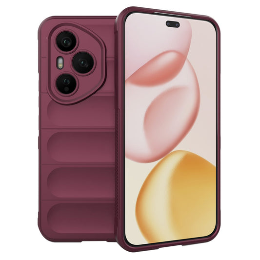 Etui na Honor 400 Pro, Techsuit, Magic Shield, Wiśniowy