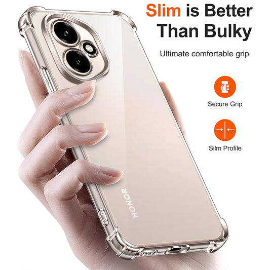 Etui na Honor 400 Pro, Techsuit, Shockproof Clear, Przezroczyste