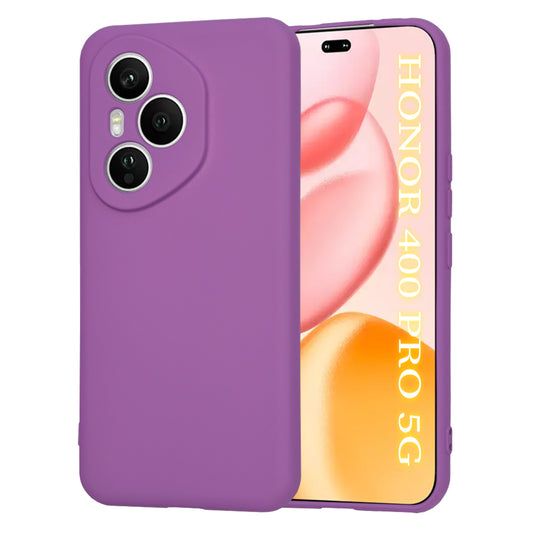 Etui na Honor 400 Pro, Techsuit, SoftFlex, Fioletowy
