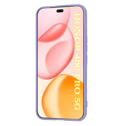 Etui na Honor 400 Pro, Techsuit, SoftFlex, Jasnofioletowe