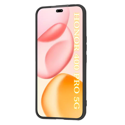 Case for Honor 400 Pro, Techsuit, SoftFlex, Black