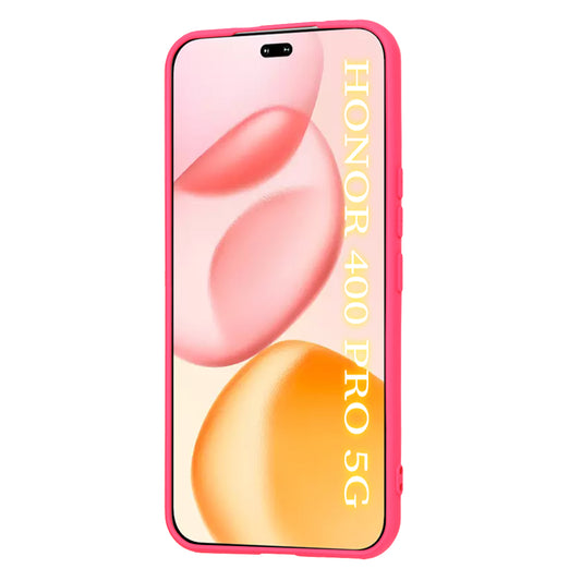 Etui na Honor 400 Pro, Techsuit, SoftFlex, Ciemnoróżowy