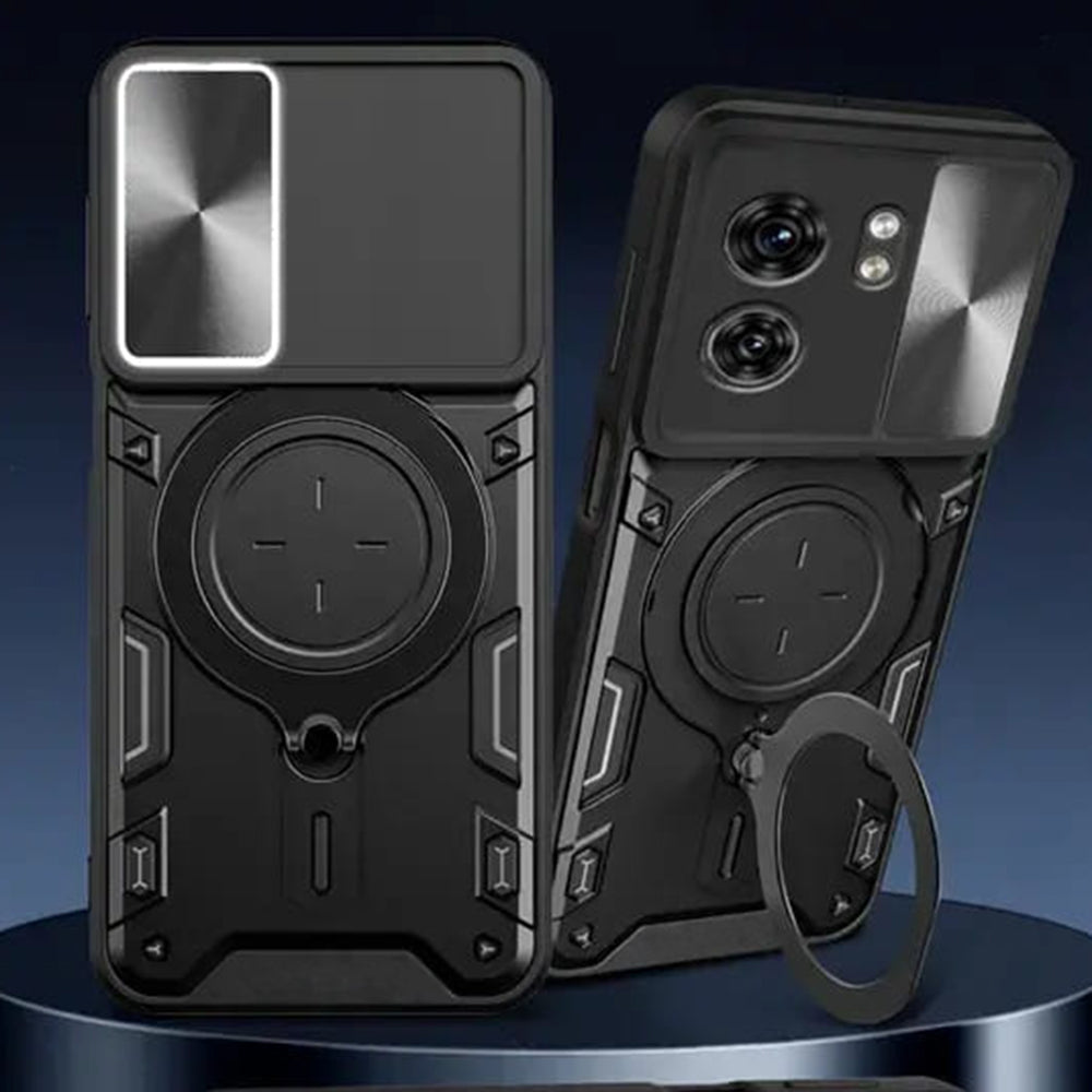 Etui na Honor 400 Smart 4G / X7d 4G / 400 Smart 5G, Techsuit, CamGuard Pro, Fioletowy