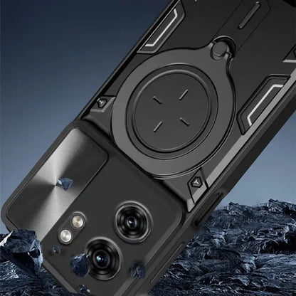 Etui na Honor 400 Smart 4G / X7d 4G / 400 Smart 5G, Techsuit, CamGuard Pro, Czerwony