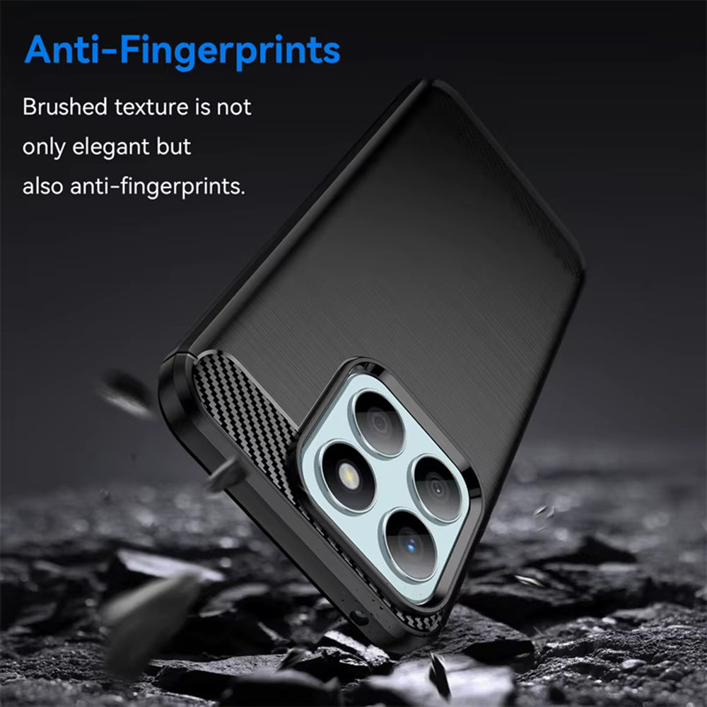 Case for Honor 400 Smart 4G / X7d 4G / 400 Smart 5G, Techsuit, Carbon, Black