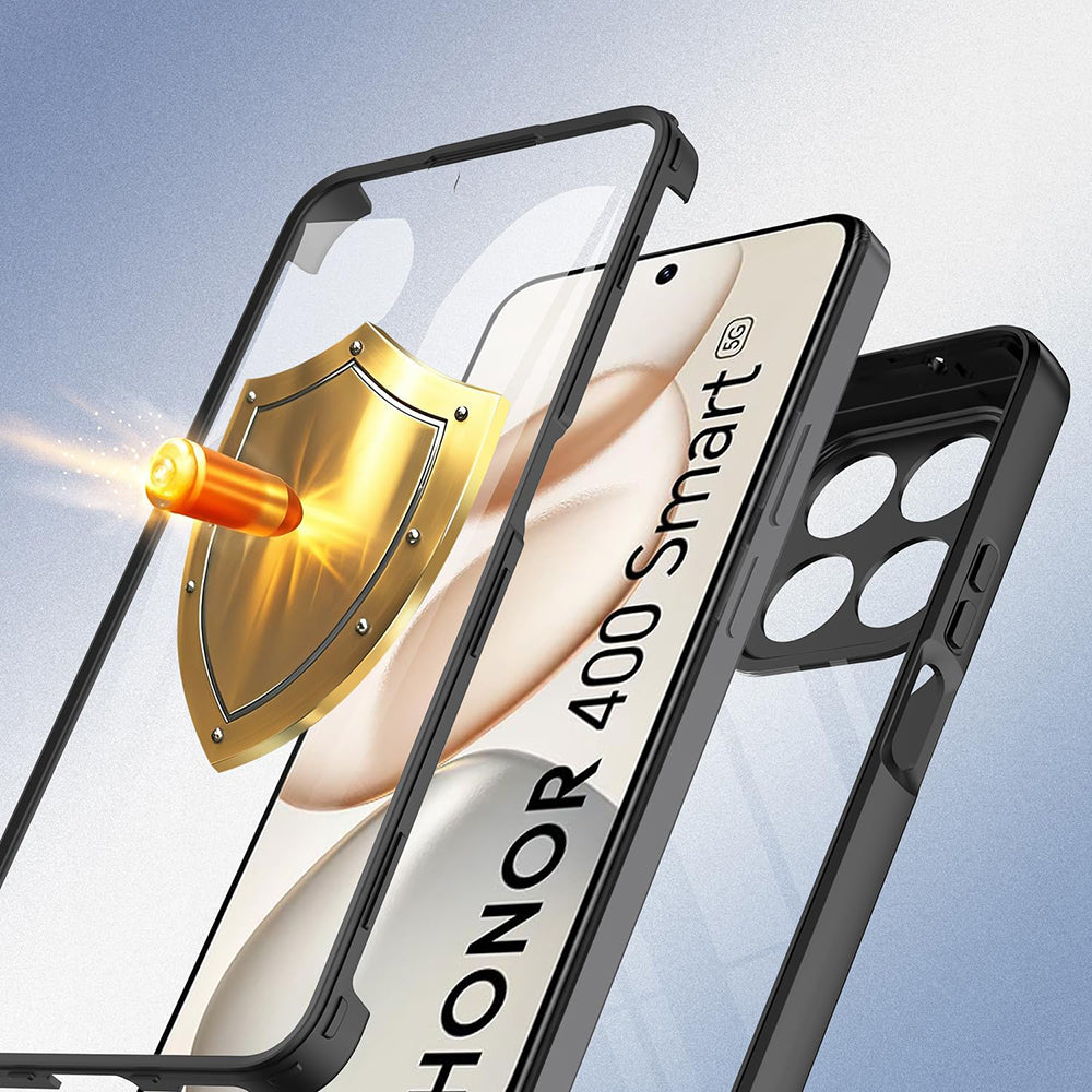 Etui na Honor 400 Smart 4G / X7d 4G / 400 Smart 5G, Techsuit, ColorVerse 360, Czarne