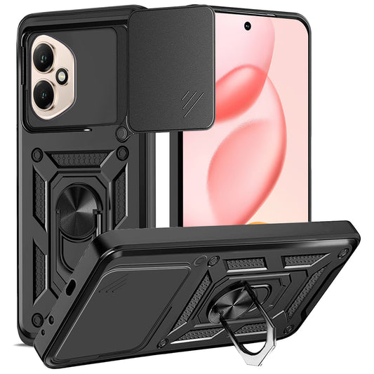 Etui na Honor 400, Techsuit, CamShield, czarne