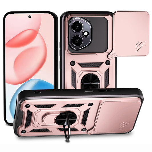 Etui na Honor 400, Techsuit, CamShield, Różowe