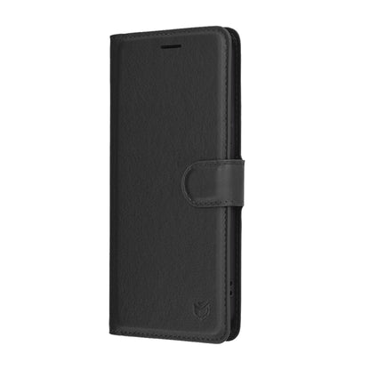 Etui na Honor 400, Techsuit, Leather Folio, czarne