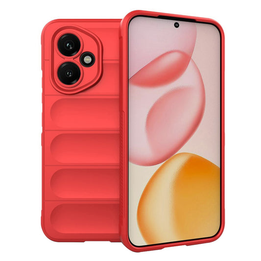 Etui na Honor 400, Techsuit, Magic Shield, Czerwony
