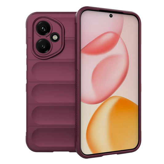 Etui na Honor 400, Techsuit, Magic Shield, Wiśniowy