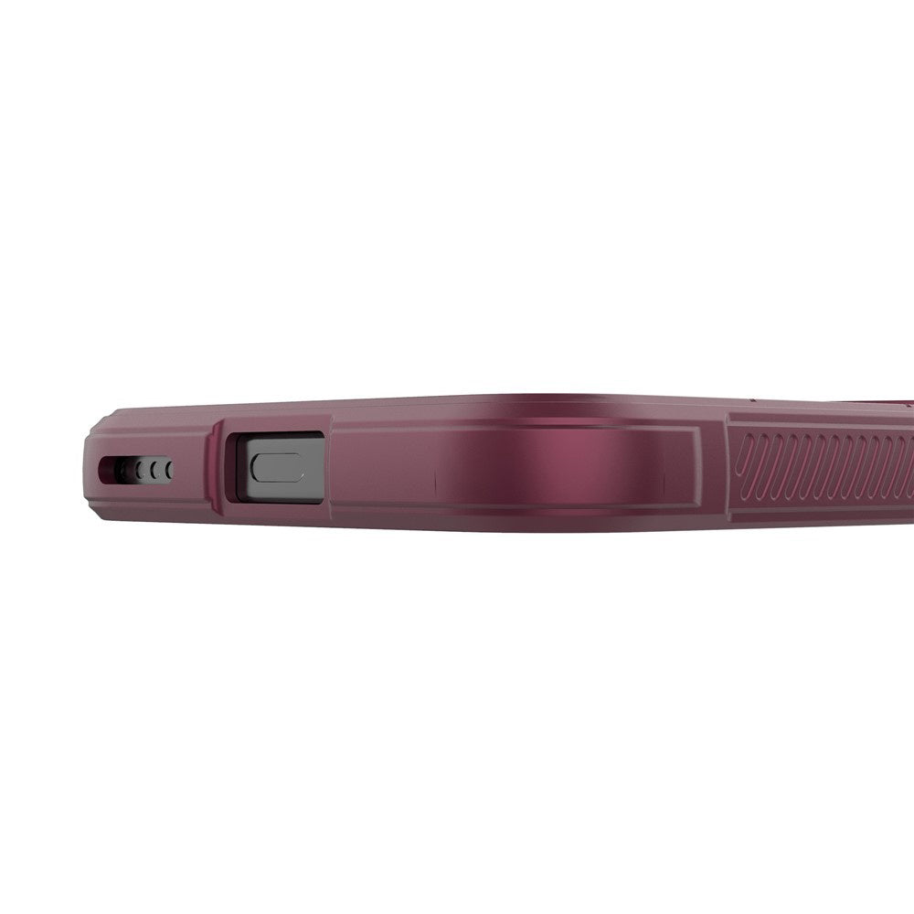 Etui na Honor 400, Techsuit, Magic Shield, Wiśniowy