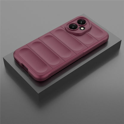 Etui na Honor 400, Techsuit, Magic Shield, Wiśniowy
