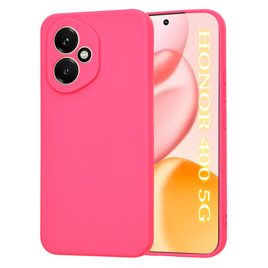 Etui na Honor 400, Techsuit, SoftFlex, Ciemnoróżowy