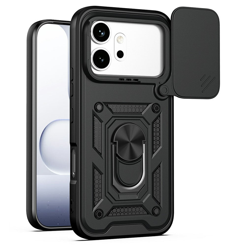 Etui do Honor 600, OEM, CamShield, czarne
