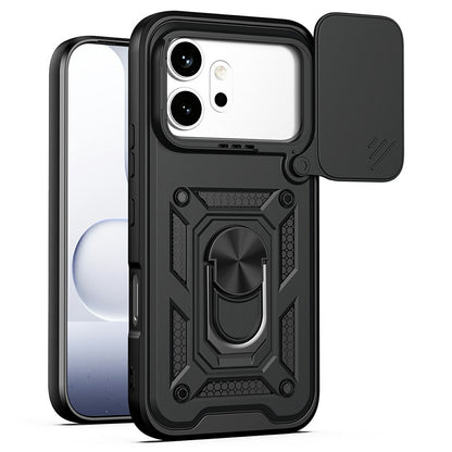 Etui do Honor 600, OEM, CamShield, czarne