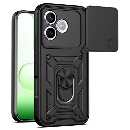 Case for Honor 600 Lite, OEM, CamShield, Black