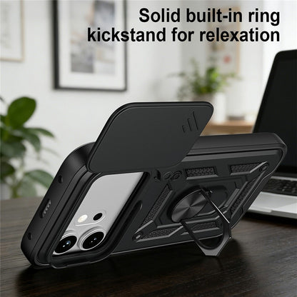 Etui do Honor 600, OEM, CamShield, czarne
