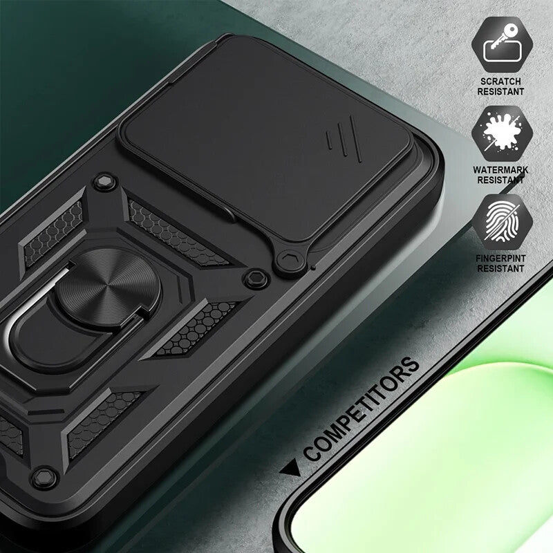 Case for Honor 600 Lite, OEM, CamShield, Black