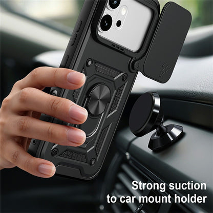 Etui do Honor 600, OEM, CamShield, czarne