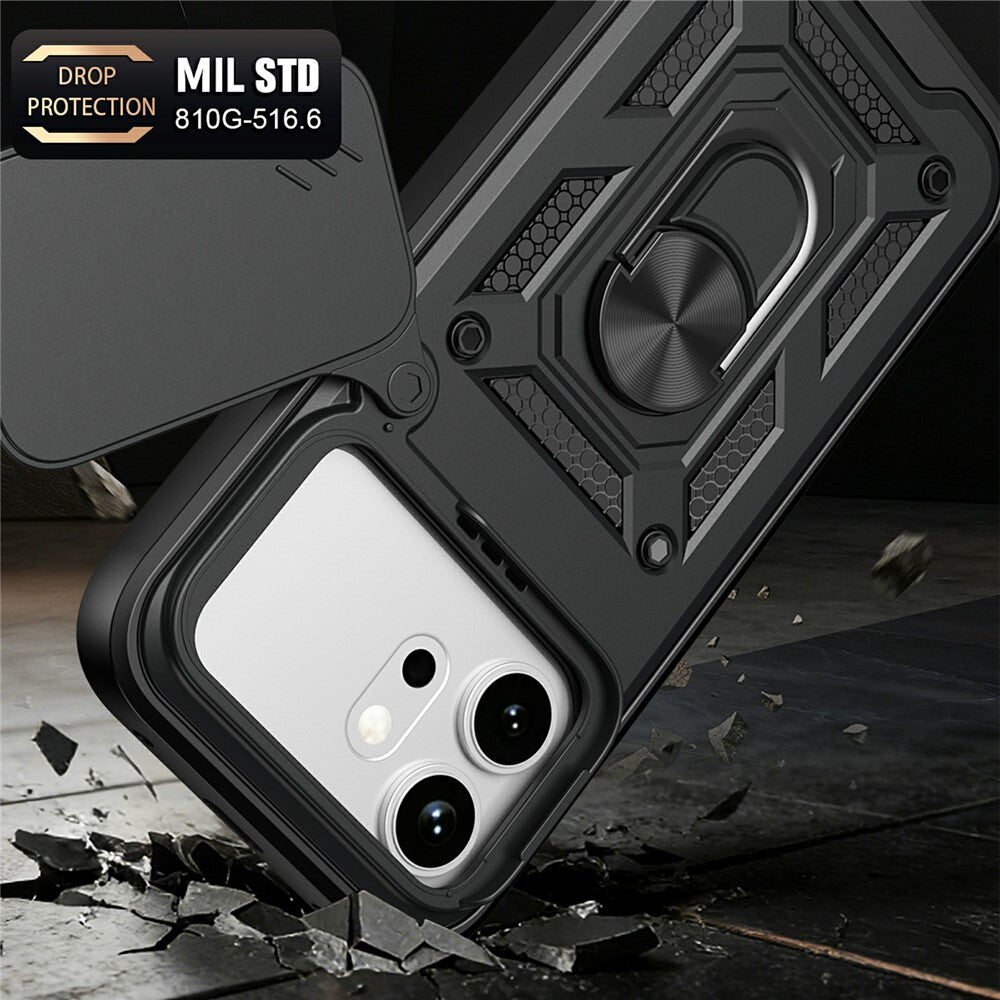 Etui do Honor 600, OEM, CamShield, czarne