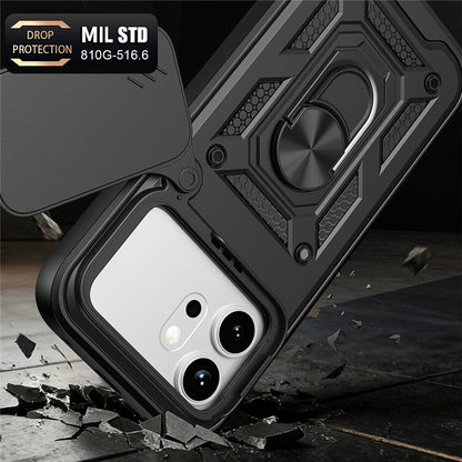 Etui do Honor 600, OEM, CamShield, czarne
