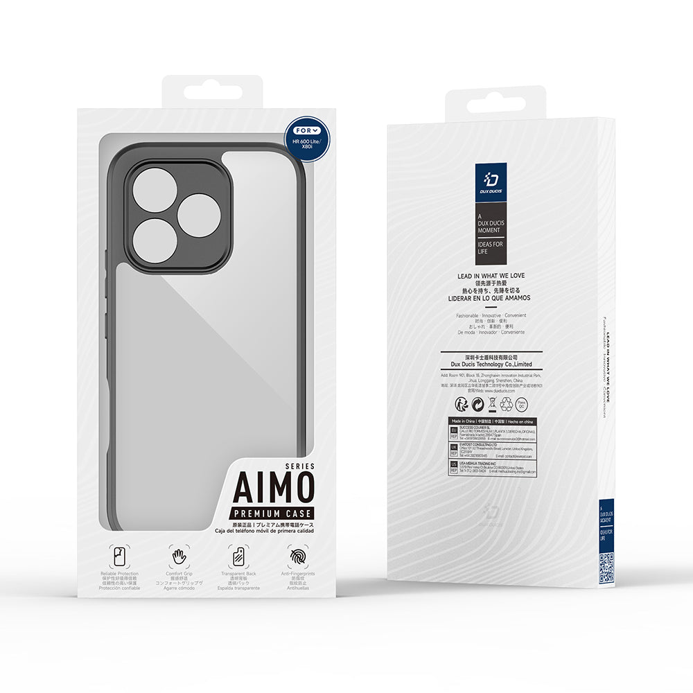 Etui na Honor 600 Lite, DUX DUCIS, Aimo, czarne