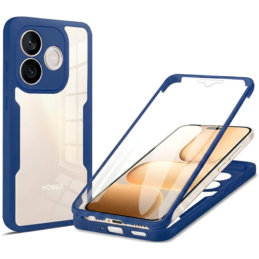 Etui na Honor 600 Lite, Techsuit, ColorVerse 360, Niebieskie