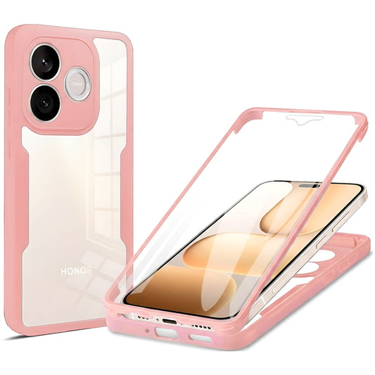 Etui na Honor 600 Lite, Techsuit, ColorVerse 360, Różowy