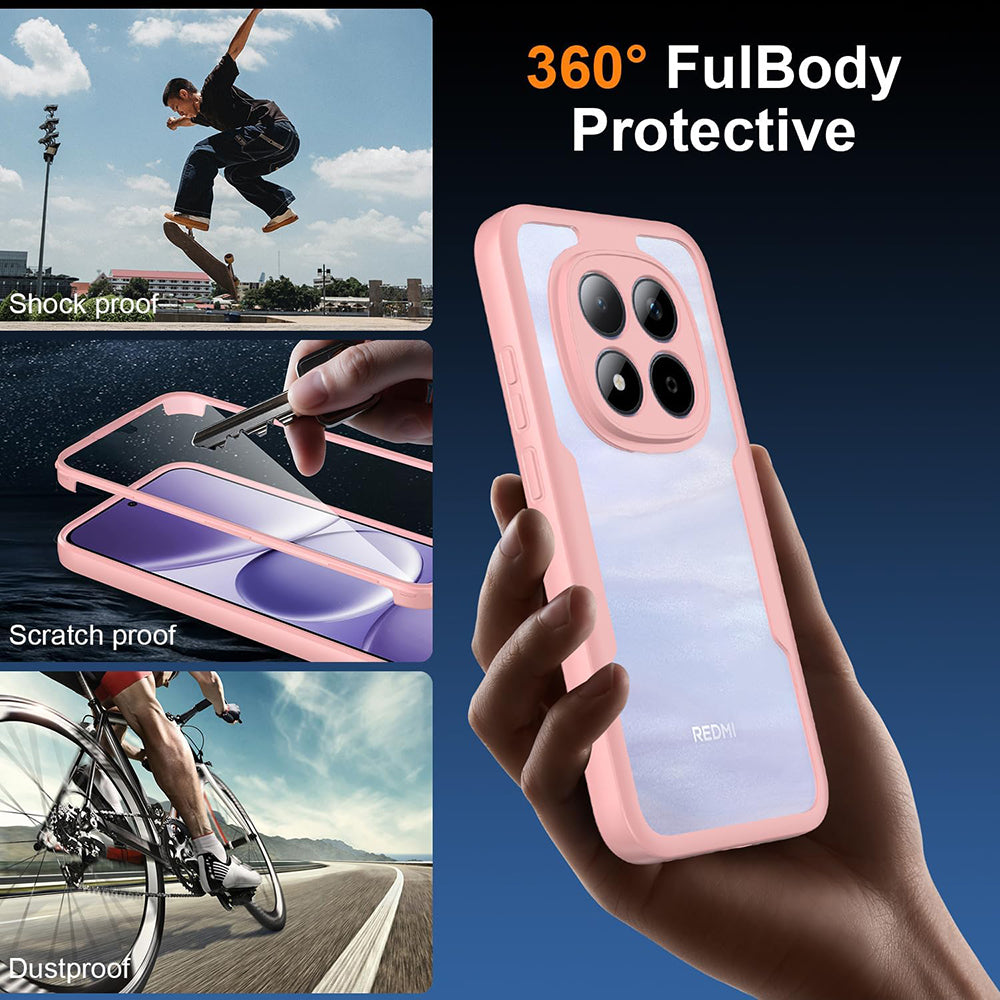 Case for Honor 600 Lite, Techsuit, ColorVerse 360, Pink